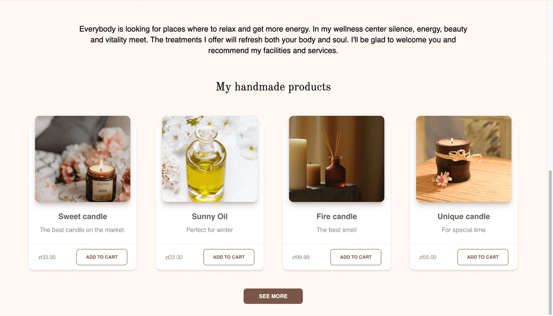 Picture of the website